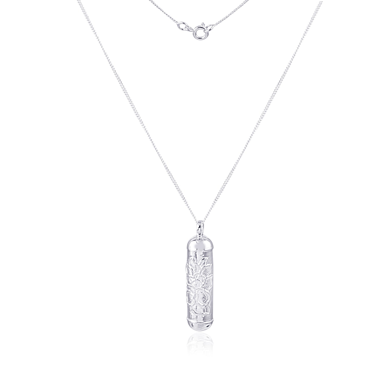 Blooming Lotus Vertical Pendant