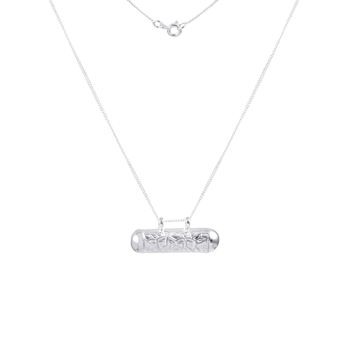 Geometric Lotus Horizontal Pendant
