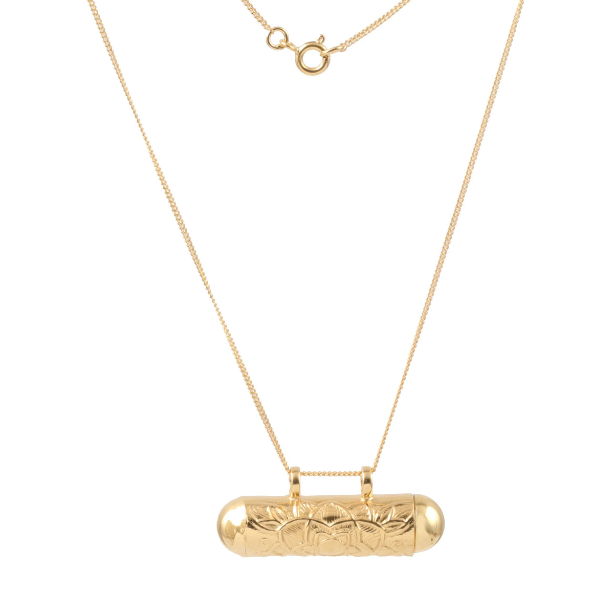 Geometric Lotus Horizontal Pendant