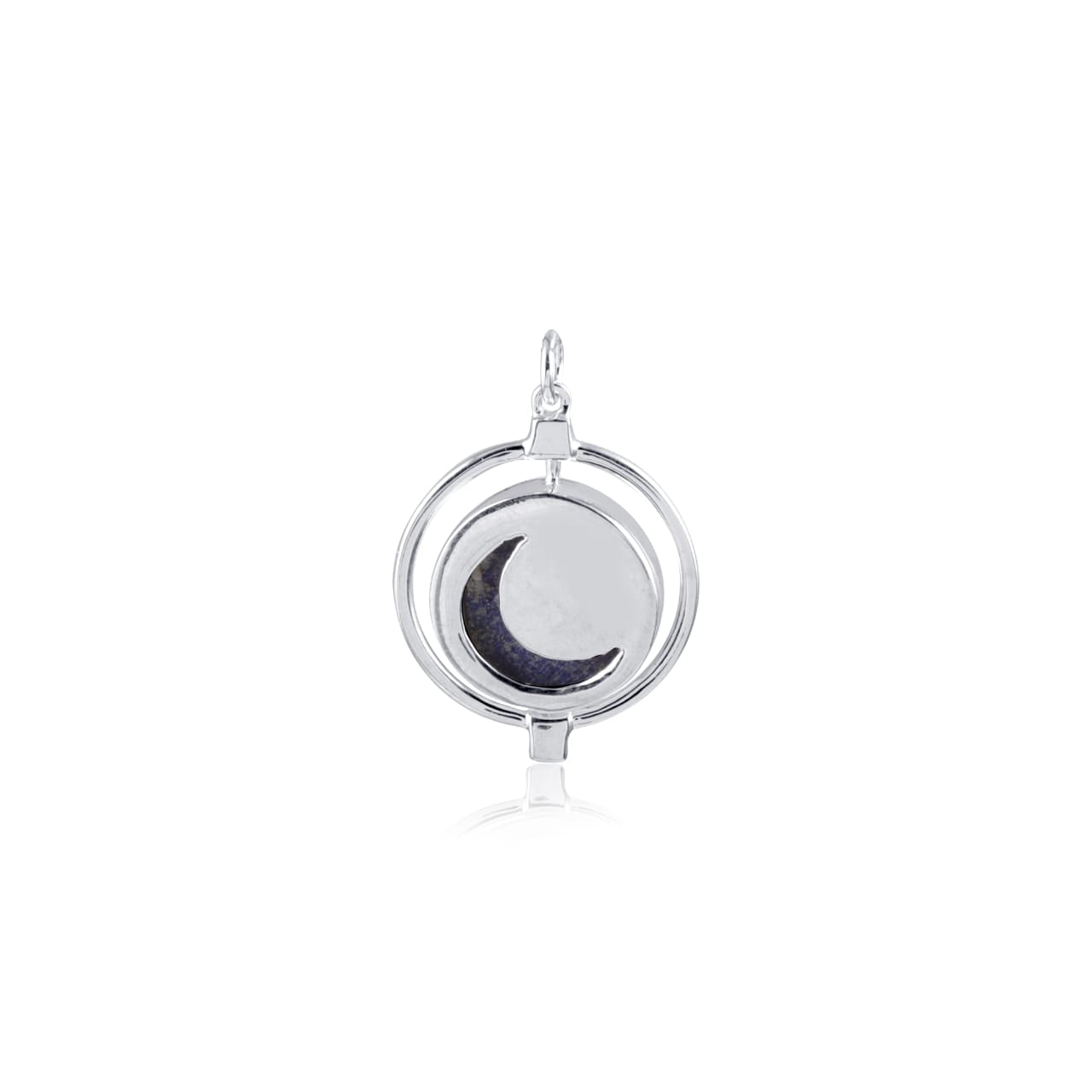 Moon-Dial Charm Necklace