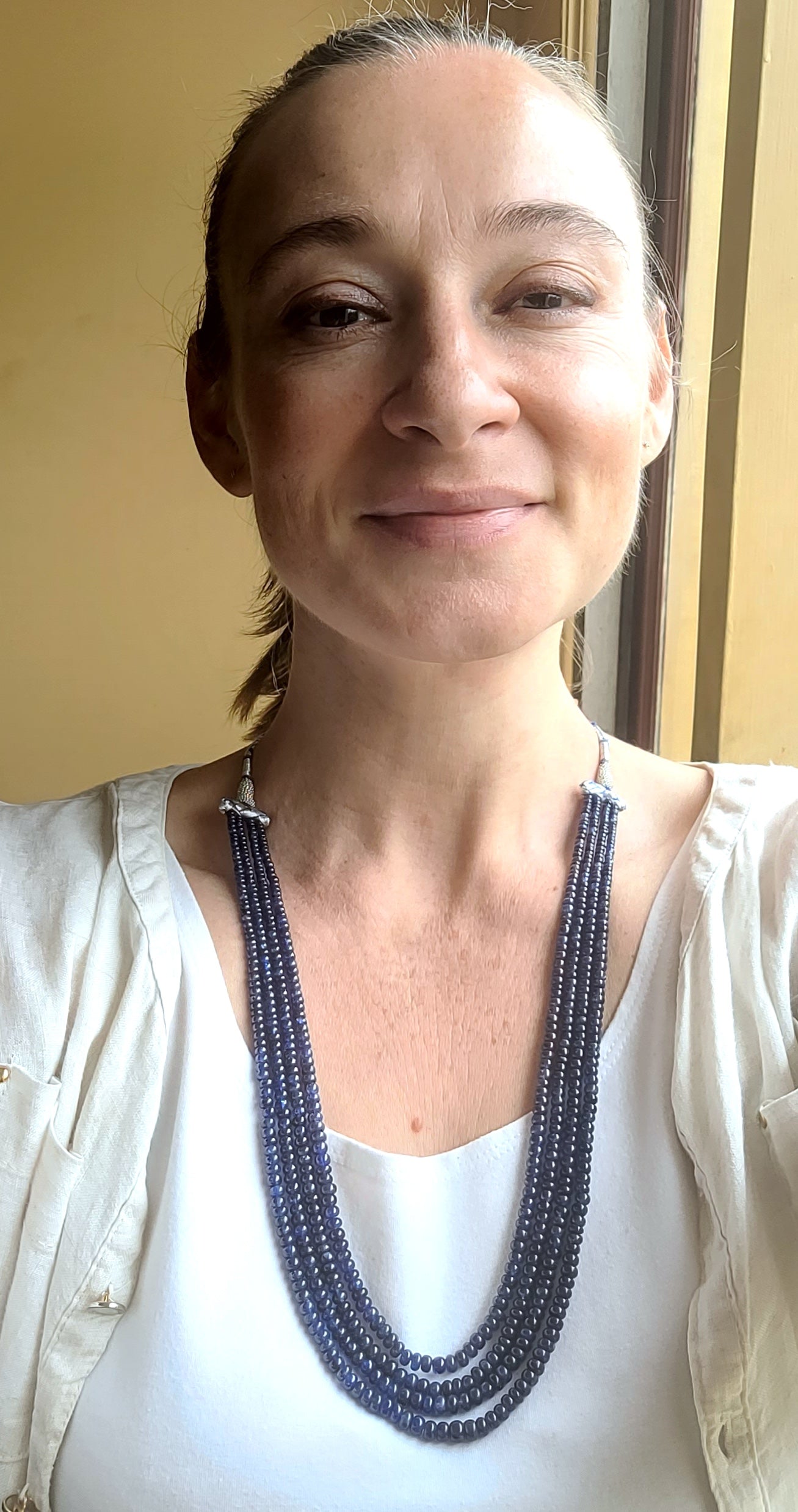 Deep Sapphire Necklace