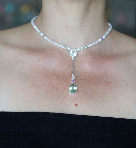 Quan Yin Lariat Necklace