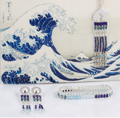 Hokusai Jewellery Set