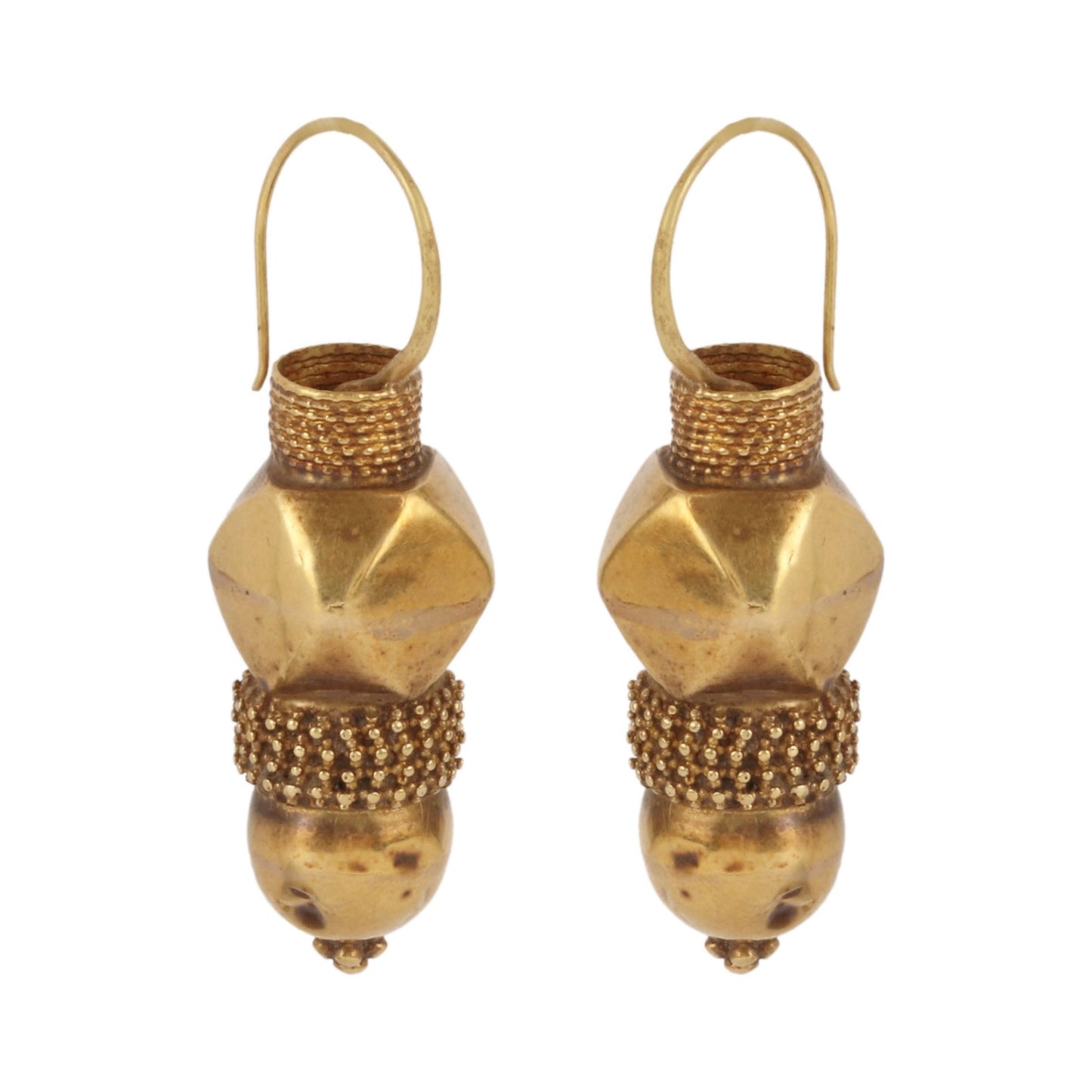 Antique Rajasthani Gold Earrings