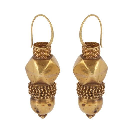 Antique Rajasthani Gold Earrings
