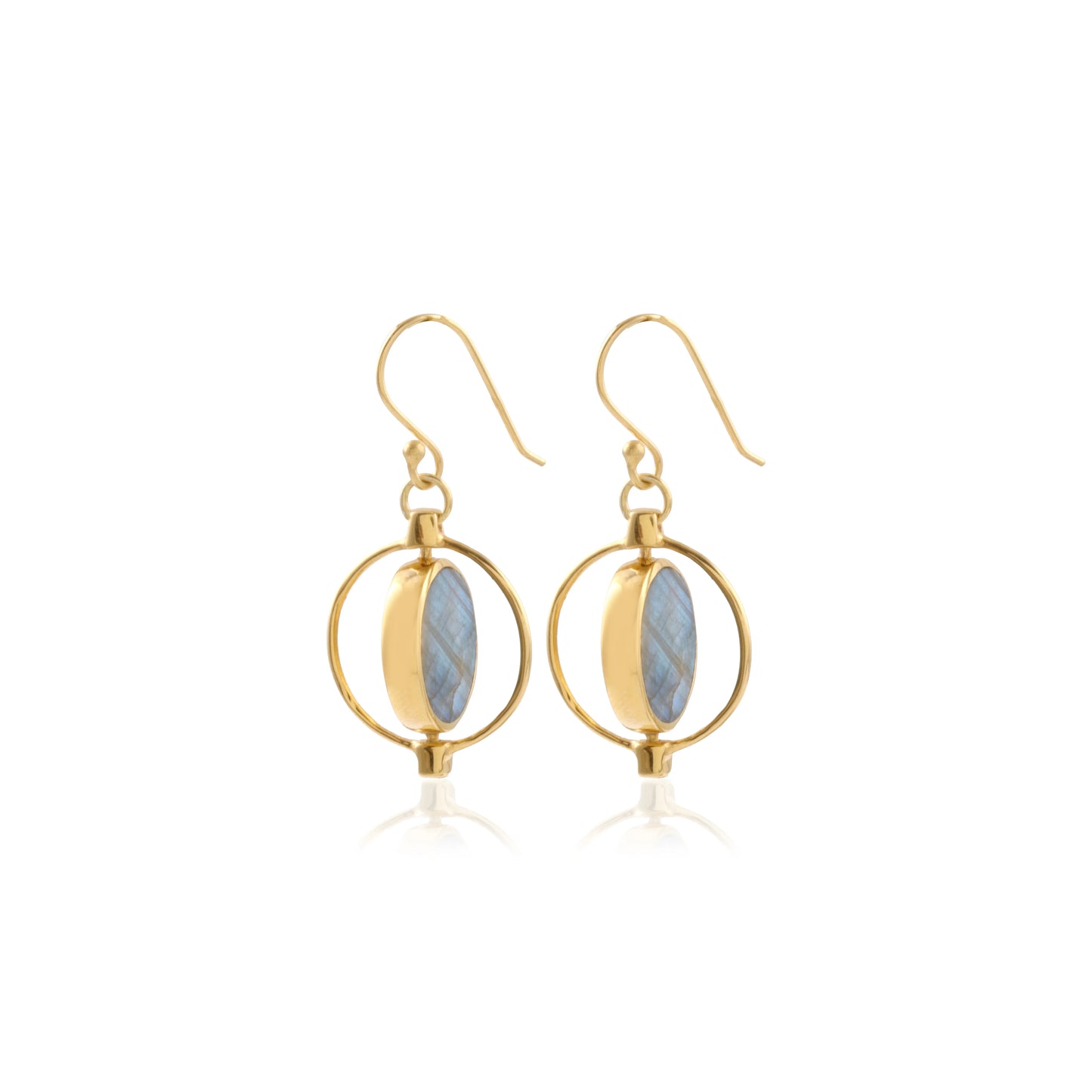 Moon Dial Earrings