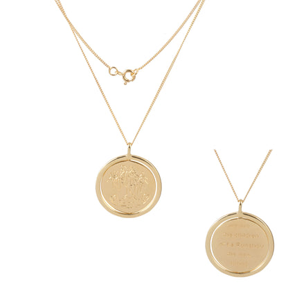 Punahou Hala Tree Medallion