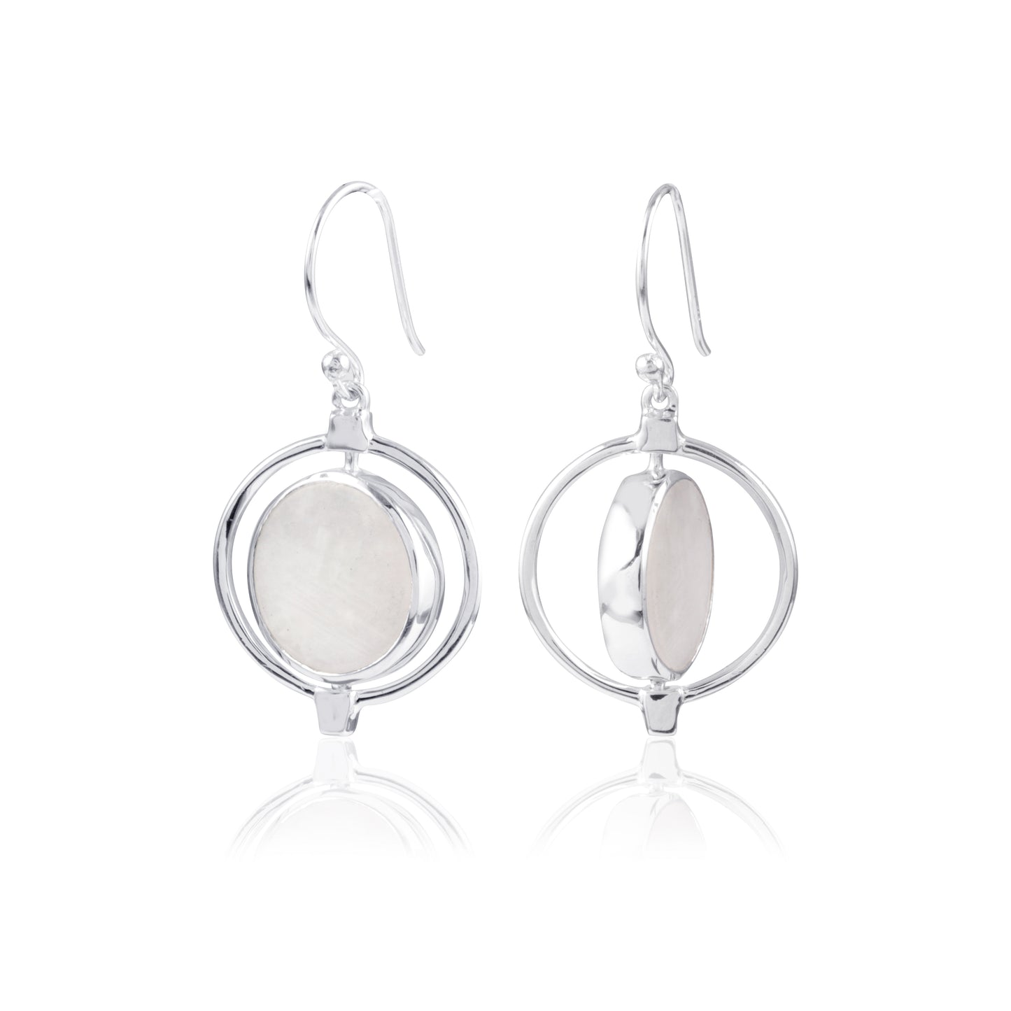 Moon Dial Earrings