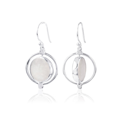 Moon Dial Earrings