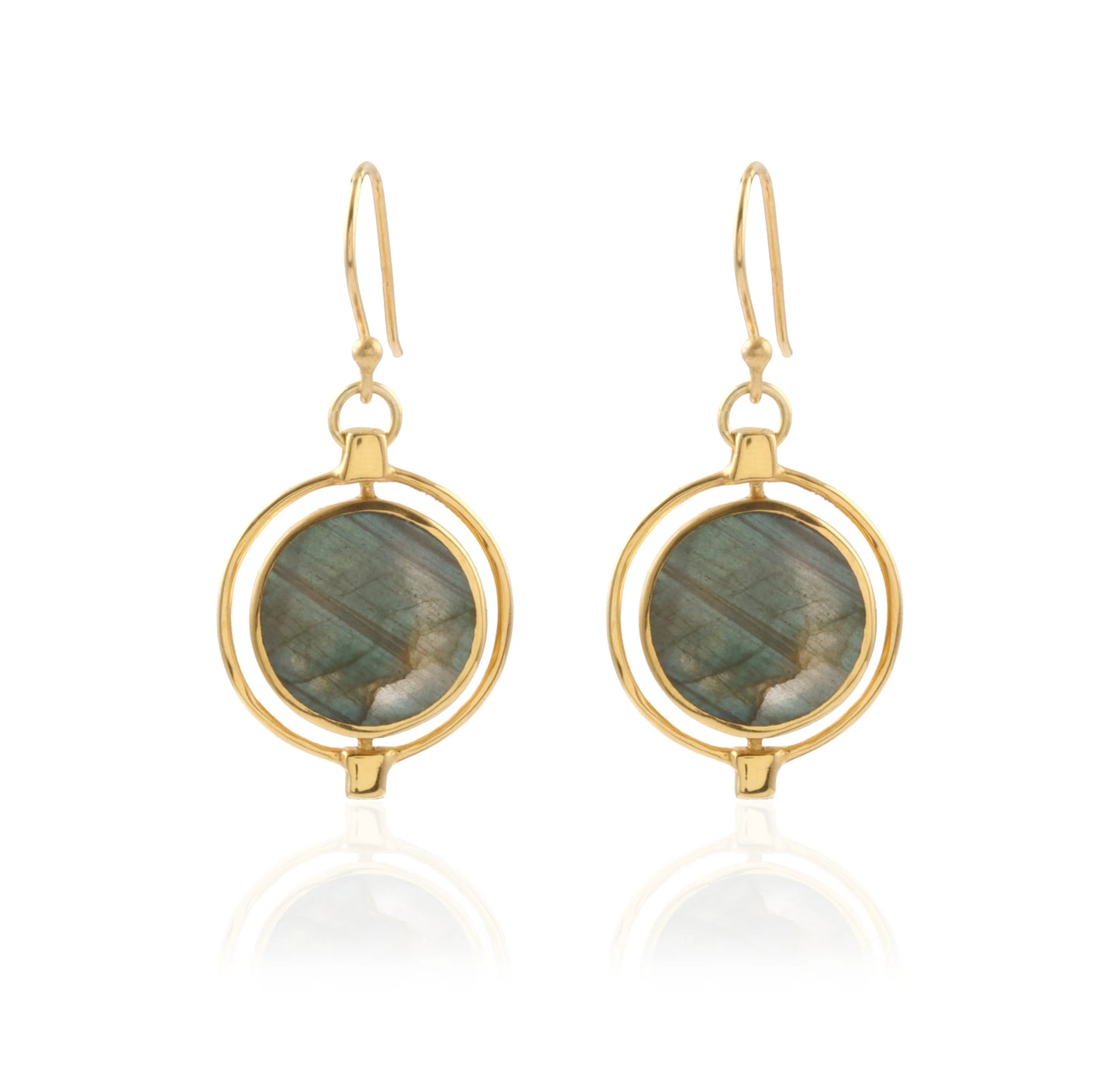 Moon Dial Earrings