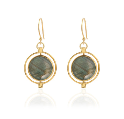 Moon Dial Earrings