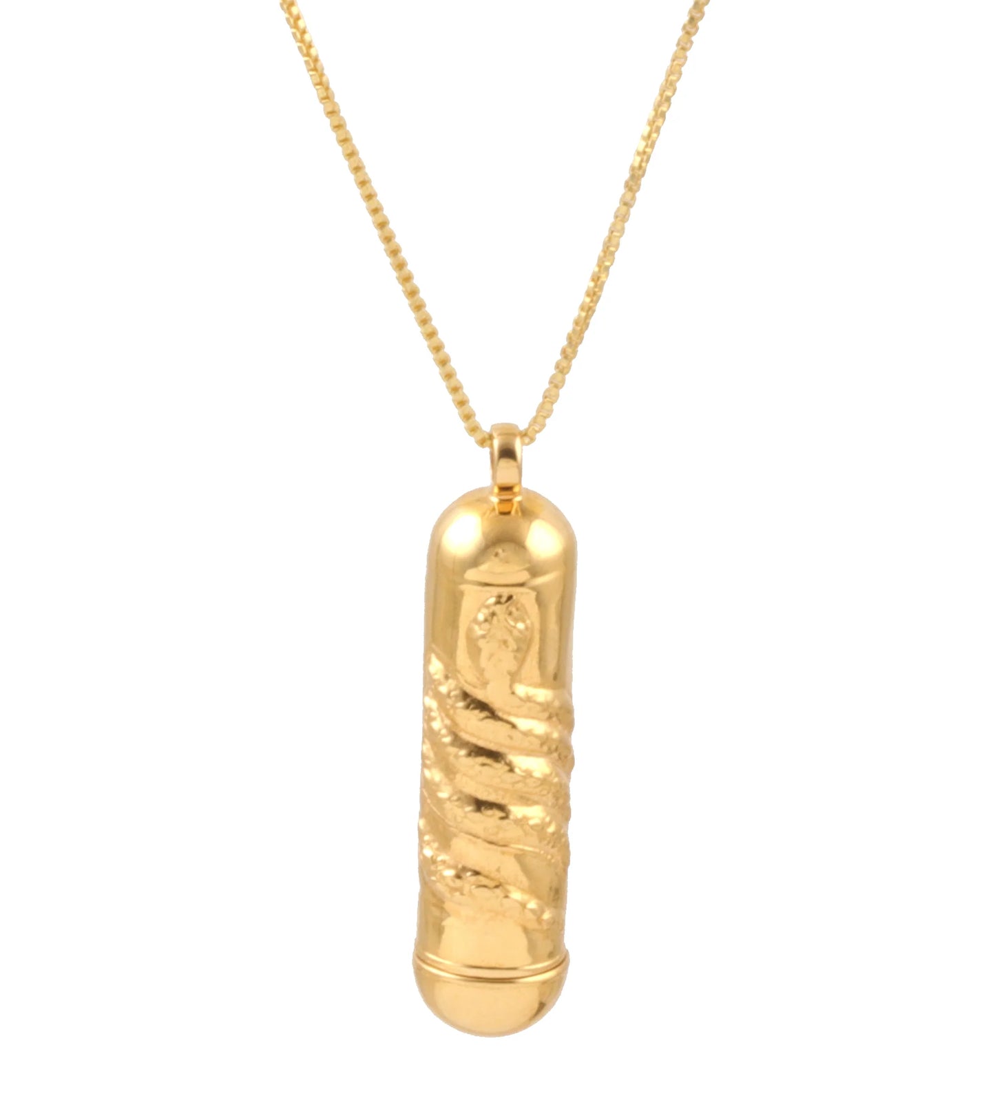 Serpent Rising Vessel Necklace