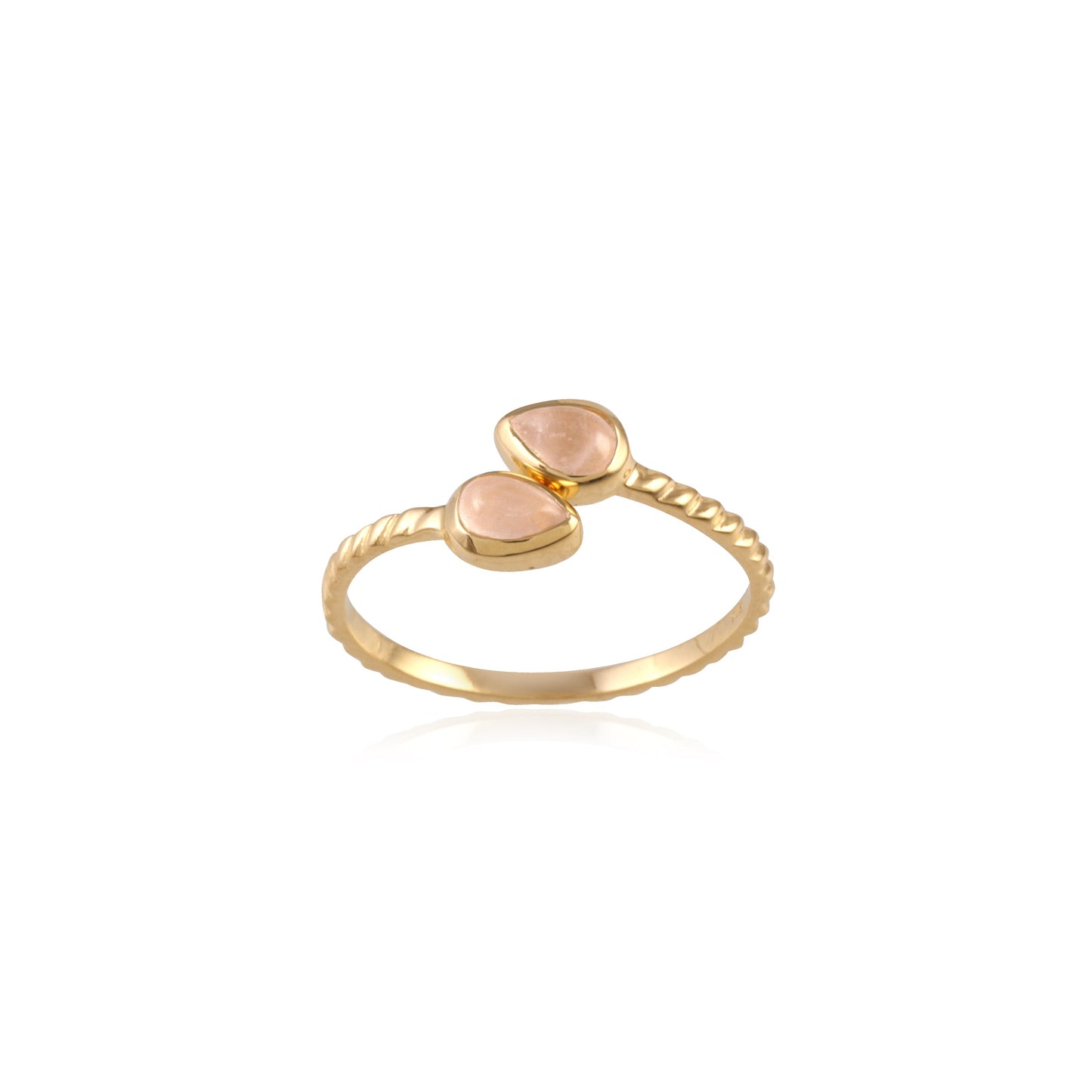 Double Lotus Bud Ring