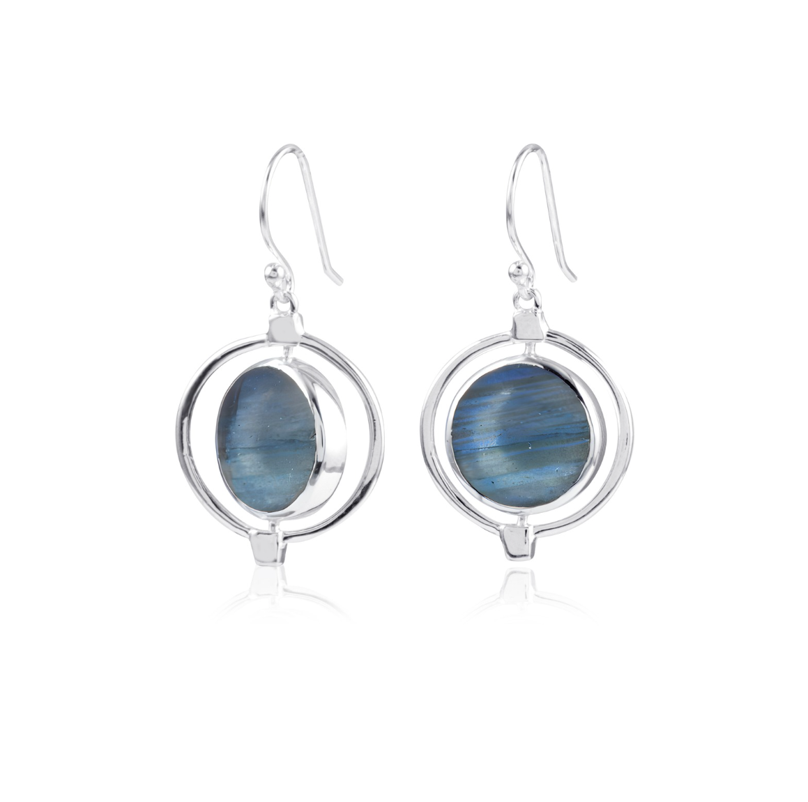 Moon Dial Earrings